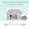 Wanan Toddler Travel Bed Removable and Washable Portable Toddler Portable Bed Foldable Toddler Bed for 18 M- 6yr Old (Gray) 5