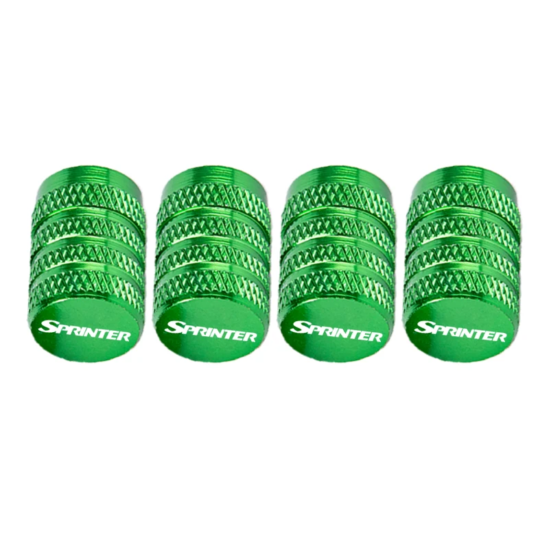 4pcs Car Tire Valve Caps - Airdust Waterproof Stem Covers
