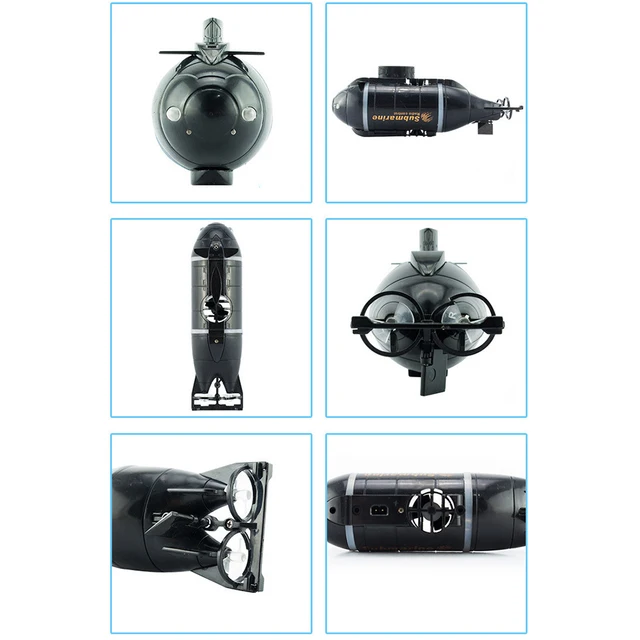 2.4G 6 Channels Nuclear Submarine Boat Wireless Remote Control Diving Child Toy Mini Remote Control RC Submarine Boat Toys 2023 4