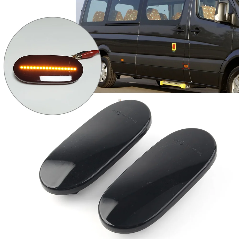 1Pair Car Turn Signal Side Marker Light For Mercedes Benz Sprinter W906