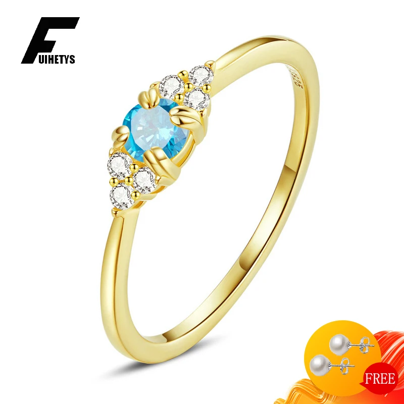 

Кольцо женское из серебра 925 пробы, с цирконом