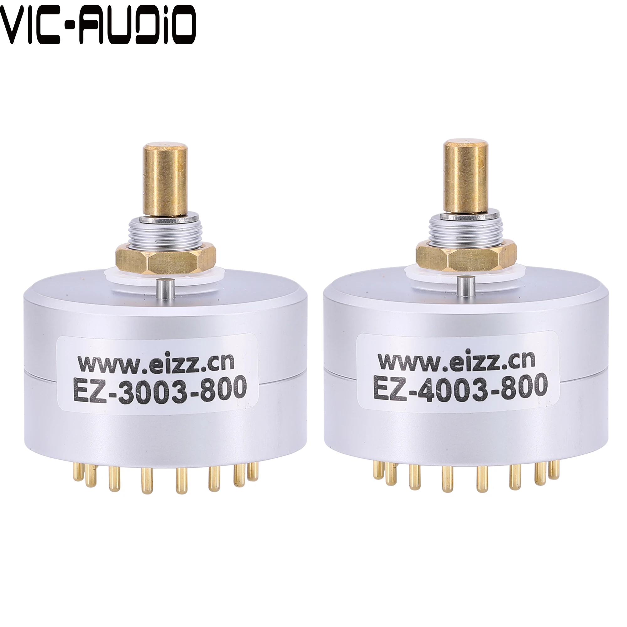 Eizz-rotary Switch Fonte Seletor de Sinal Rotary Seleção Signal Rotary Ajustar Switch Hifi Áudio Maneiras Maneiras Posições 1pc