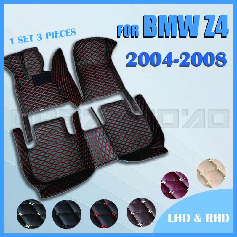 

Car floor mats for BMW E85 Z4 2004 2005 2006 2007 2008 Custom auto foot Pads automobile carpet cover