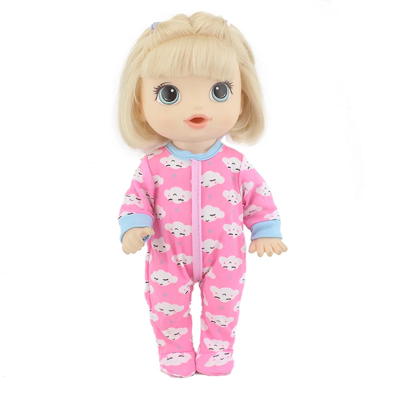 2022 Doll Clothes Suit For 12 Inch 30CM Baby Alive Doll Toys Crawling Doll Accessories 2