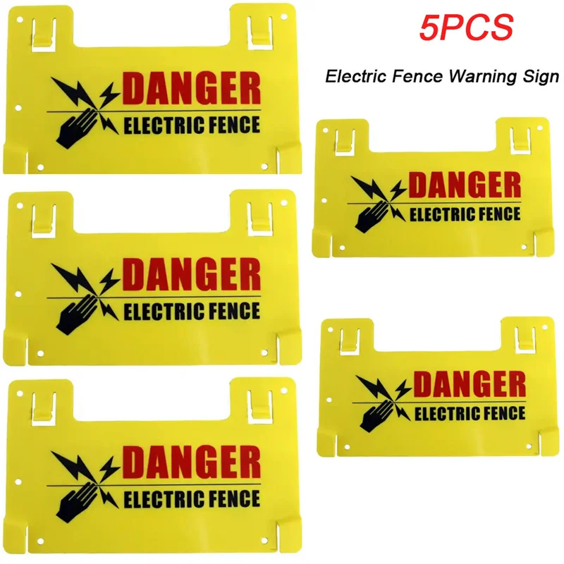5-pcs-electric-fence-warning-signs-28x-17-cm-plastic-electric-fence