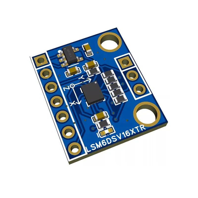 LSM6DSV16XTR 스마트 IMU 모듈 - 내장형 센서 퓨전 및 AI 코어, 고급 제스처 인식 VR을 위한 직접 쿼터니언 기반