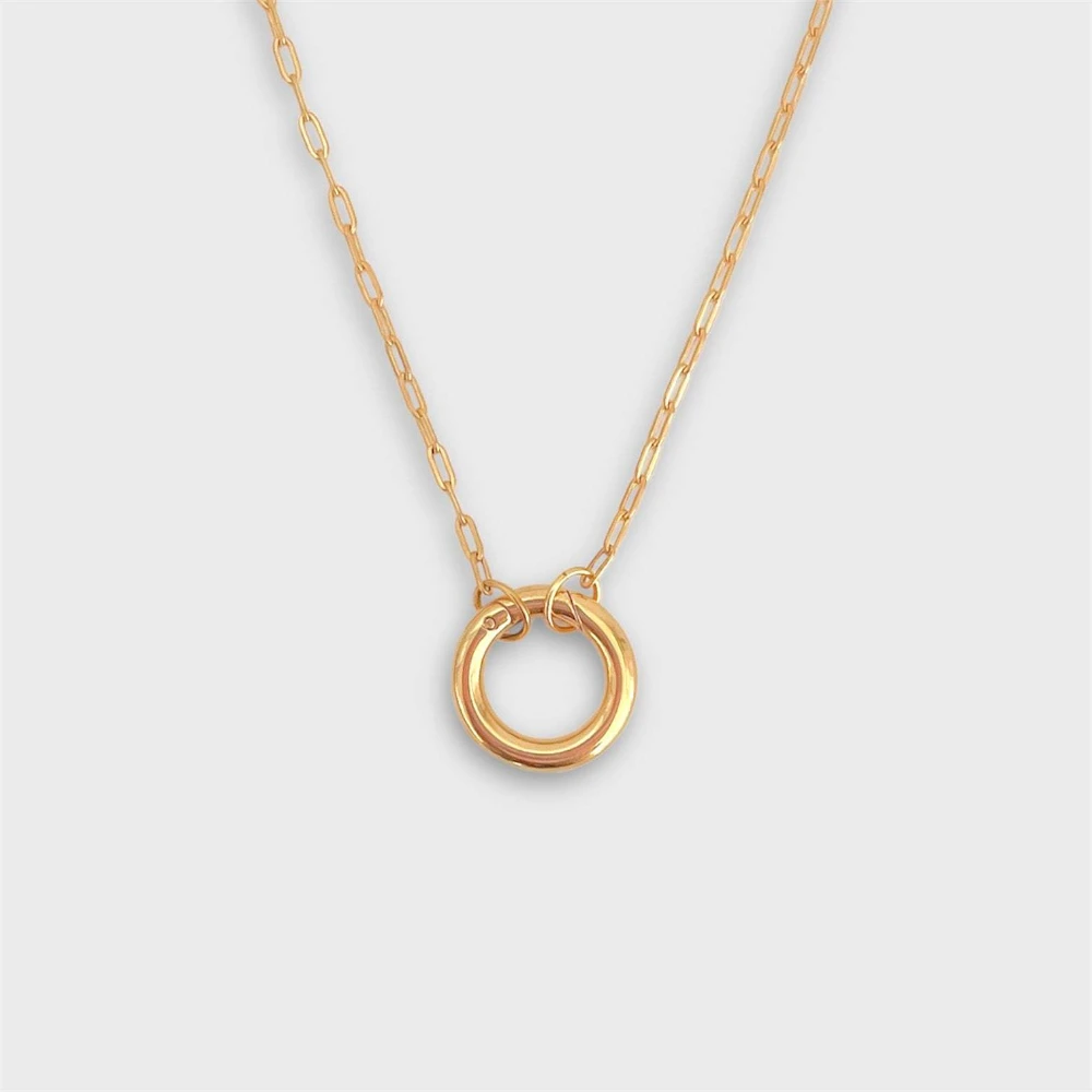 DIY Damen Basic Halskette Büroklammer Schlangenknochen Kette Schmuck Zubehör für kreatives Basteln Halsketten für Frauen – Detail 7