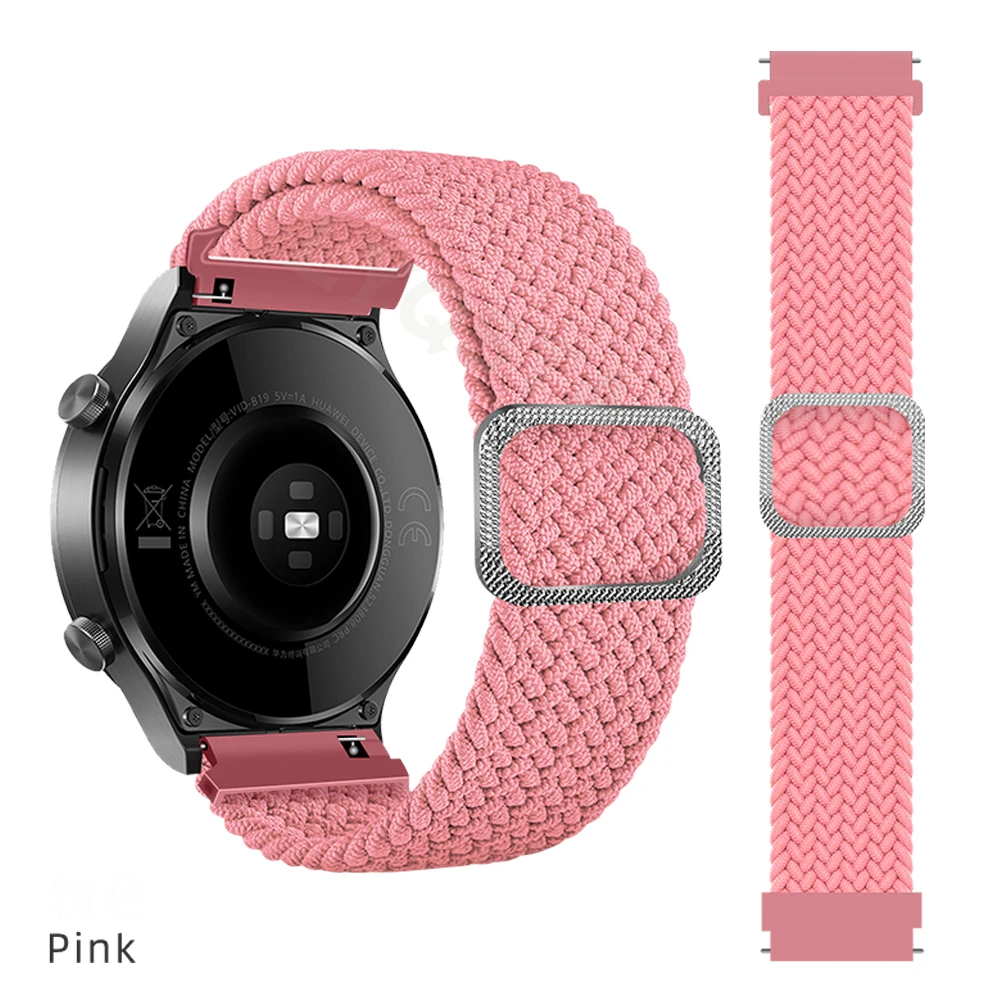 Premium 22mm Nylon Smartwatch Band Bracelet