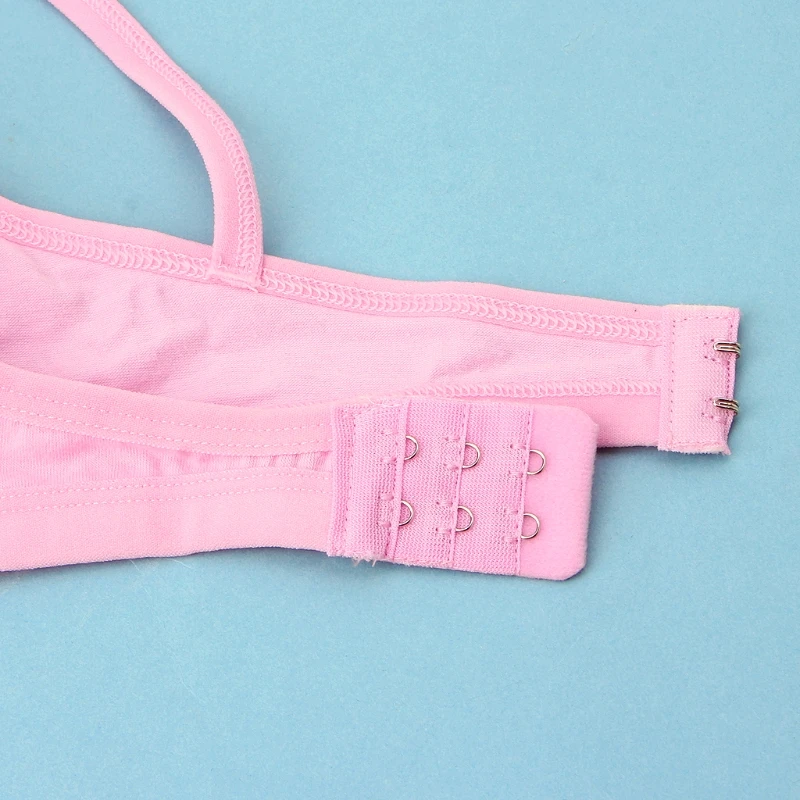 Young Girls Training Bra Kids Vest Teens Solid Color Underwear Children Bras