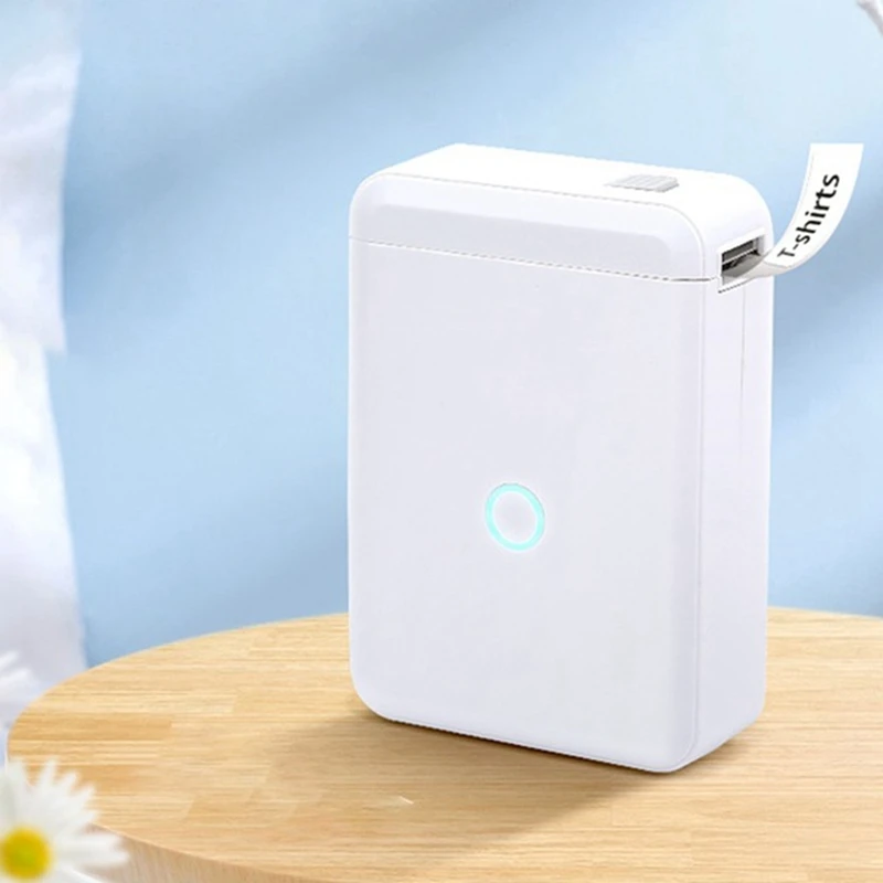 D110 Stampante Termica Bluetooth Barcode Label Maker Per Ufficio Commerciale Pocket Mini Stampante Bluetooth Con Etichetta Durevole