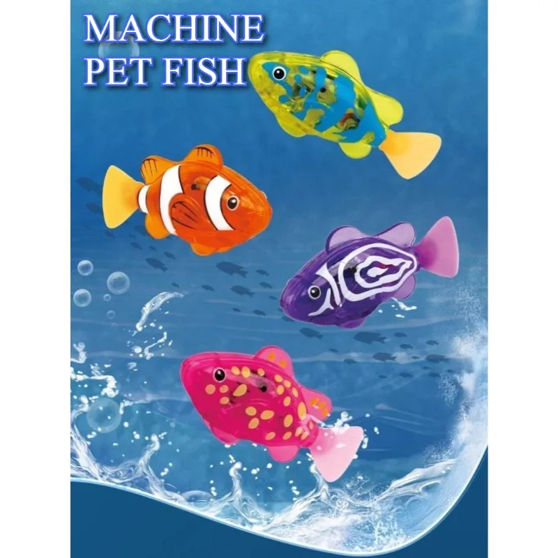 Light Up Interactive Swimming Fish 2
