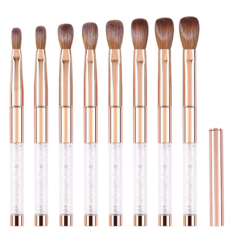 100KolinskyAcrylicNailBrushGoodQualityNailArtMinkBrush
