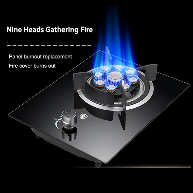 Stainless Steel Gas Stove Estufas Infrared Desktop Cocina Portatil Gas  Single Cooking Stove - AliExpress