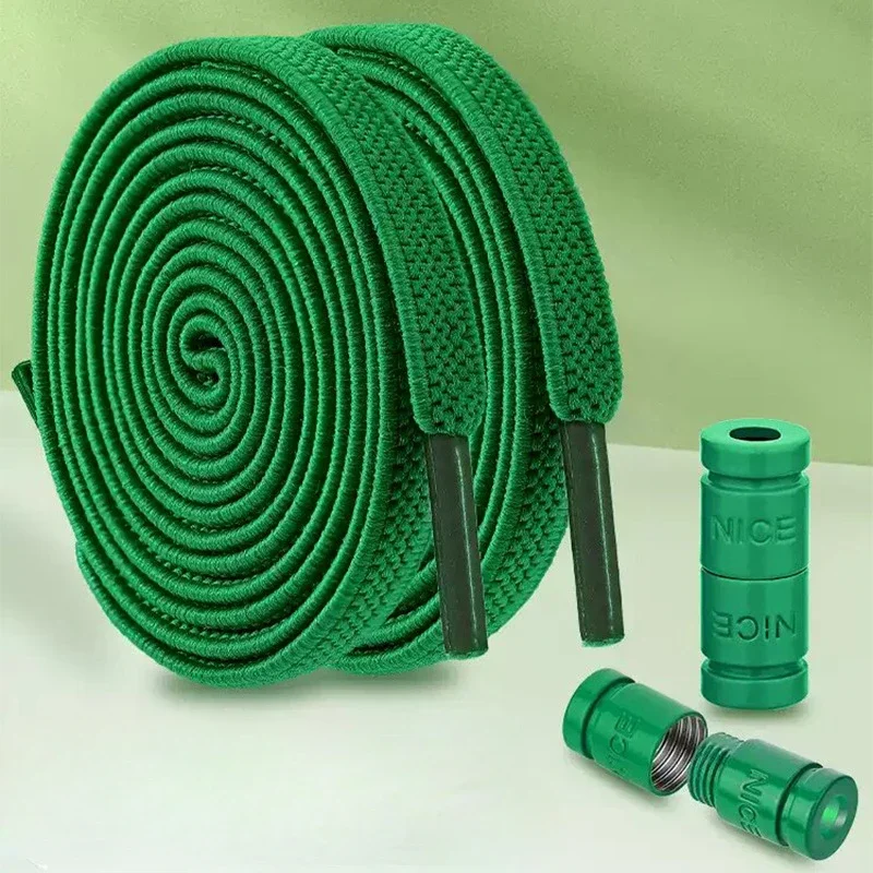 Vibrant No-Tie Elastic Shoelaces