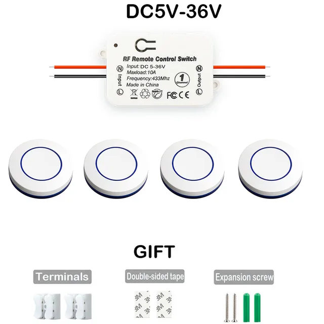 4Remotes 1Receiver