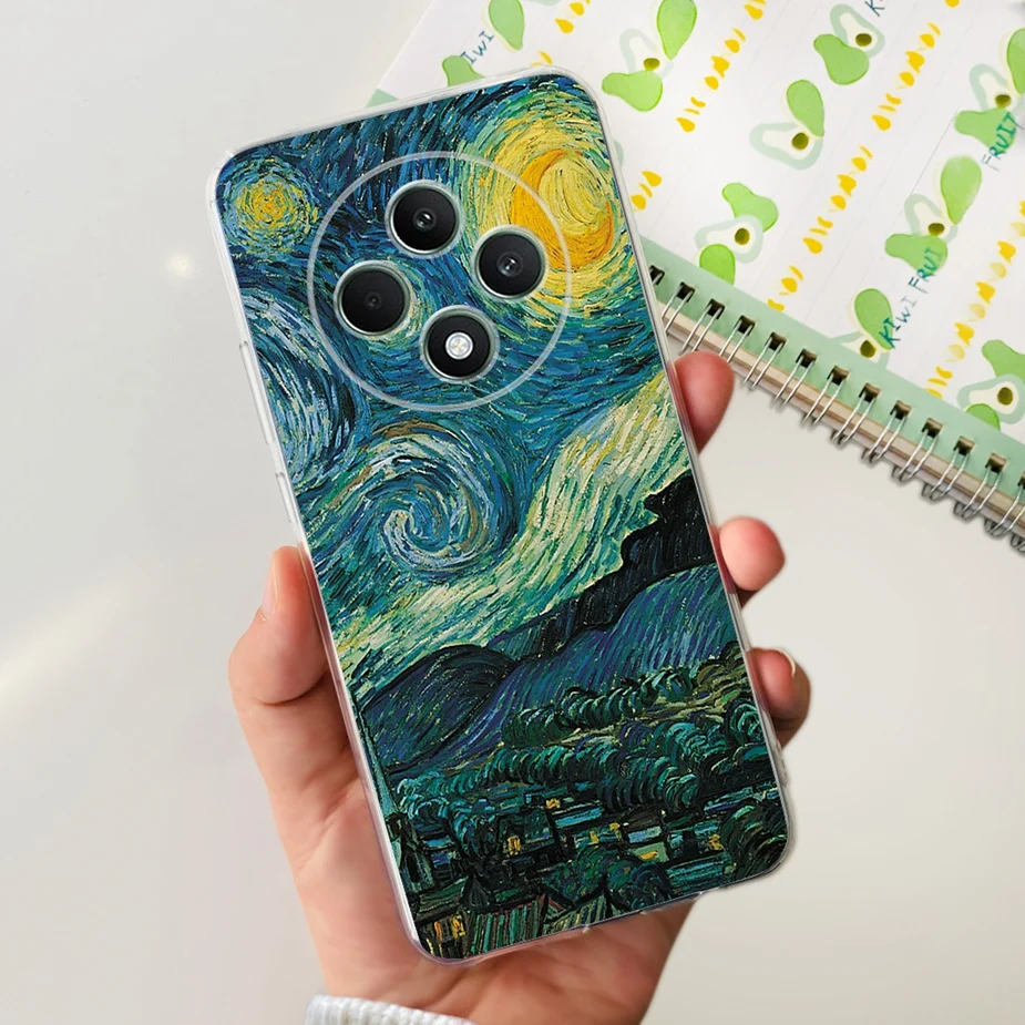 Cute Cat Cartoon Painted Soft Silicone Phone Case Cover