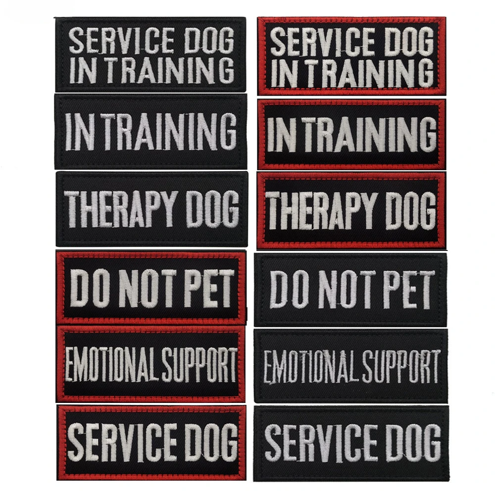 Dog Security Patches Therapy Dog Security Patches Keep Your Pet Service Dog Service In Training Safe & Secure No Touch No Talk