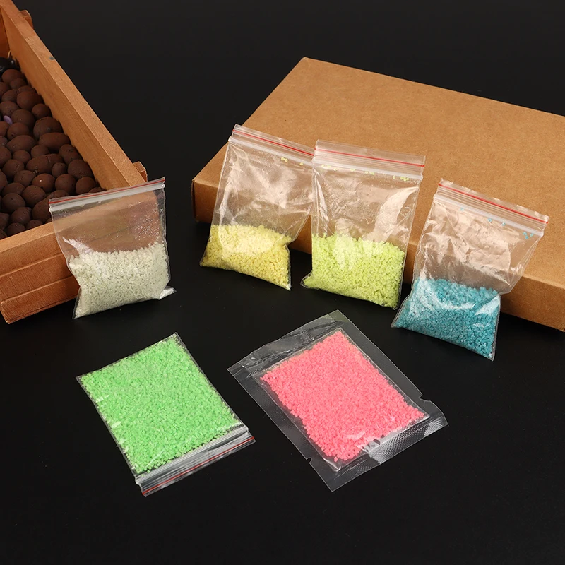 10g DIY Fluorescent Luminous Phosphor Particles Glow Pigment In The Dark Sand Powder Glowing Bright Gravel Noctilucent Stones glow stones luminous sand