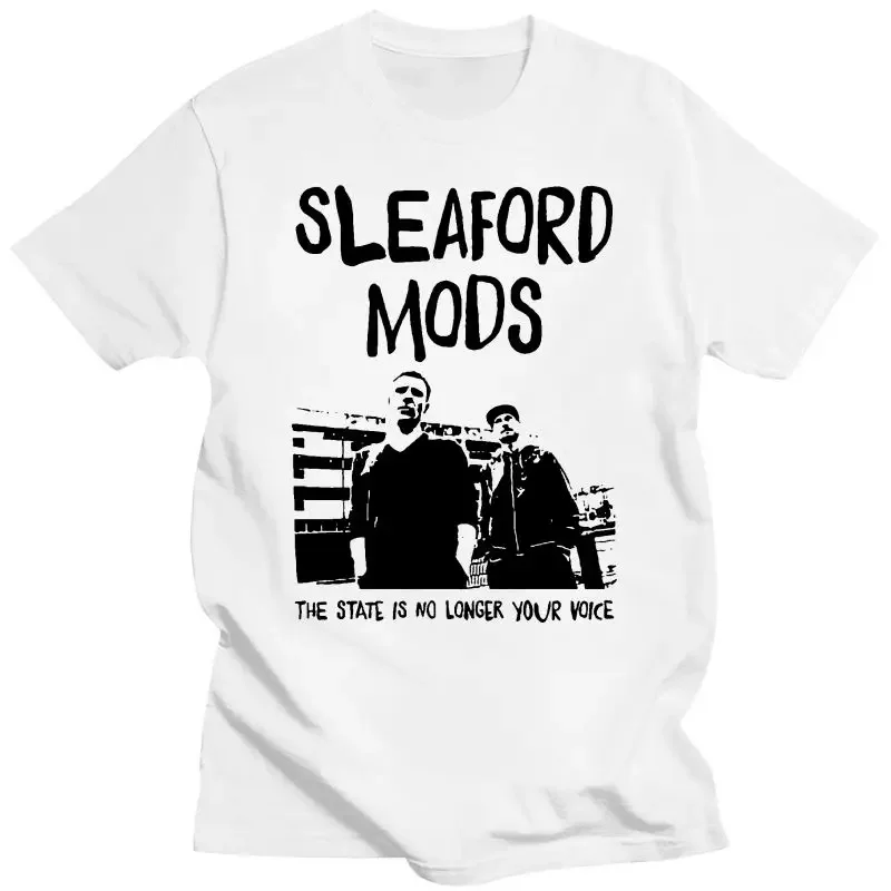 2024 New Sleaford Mods T Shirt Punk Music Political Mark E Smith L'Autunno