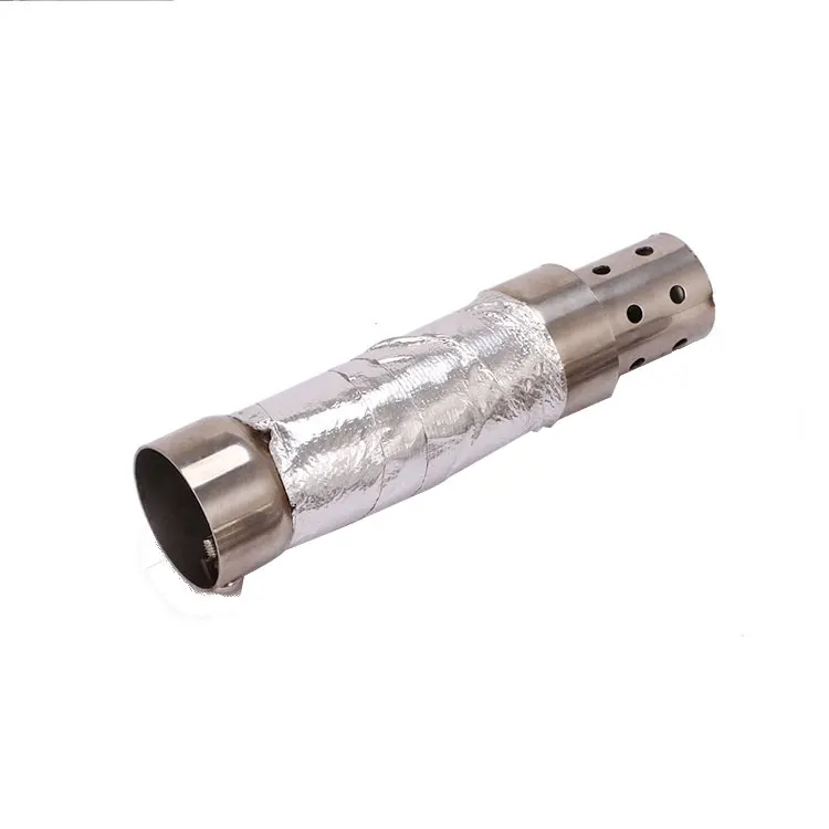 

Motorcycle Exhaust Pipe Baffle Muffler Silencer Stainless Steel 48mm Universal Noise Eliminator For Scooters Dirt Bike