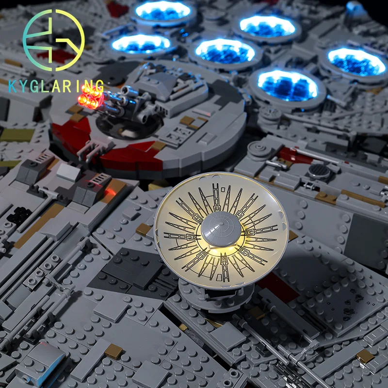  YEABRICKS LED Light for Lego-75257 Star Wars Millennium Falcon  Building Blocks Model (Lego Set NOT Included) : Toys & Games