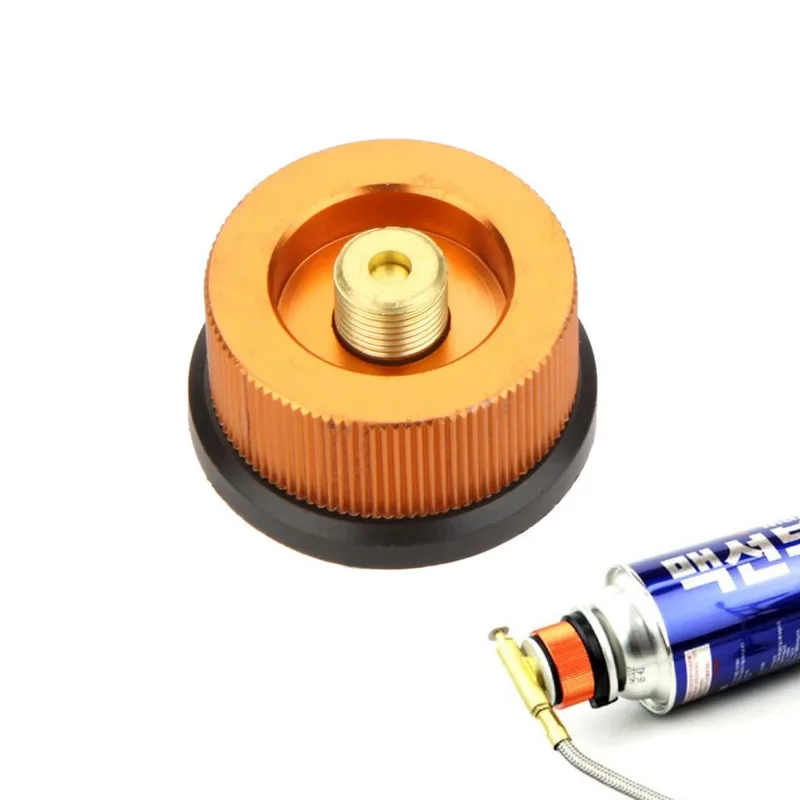 Outdoor Camping Stove Gas Tank Adapter Propane Tank Adapter Gas Burner Conversion Head Camping Gear gas tank adapter