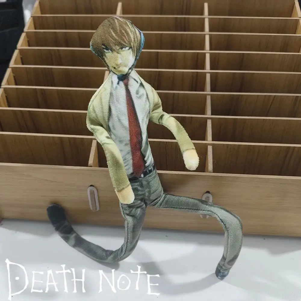 DEATH NOTE Yagami Light Cosplay Plüsch Puppe Anime Action Figur mit Drahtgestell, Sammlerstück Geschenk 13 DEATH NOTE Yagami Light Cosplay Plüsch Puppe Anime Action Figur mit Drahtgestell, Sammlerstück Geschenk 2