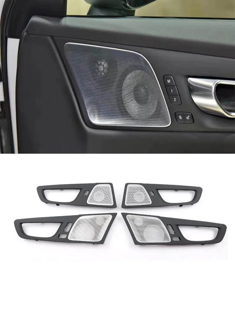 Auto Abdeckung Trim Cover Für Volvo XC60 (2018-2025) – Lautsprecherverkleidung Für Dach-Hochtöner, Selbstklebend