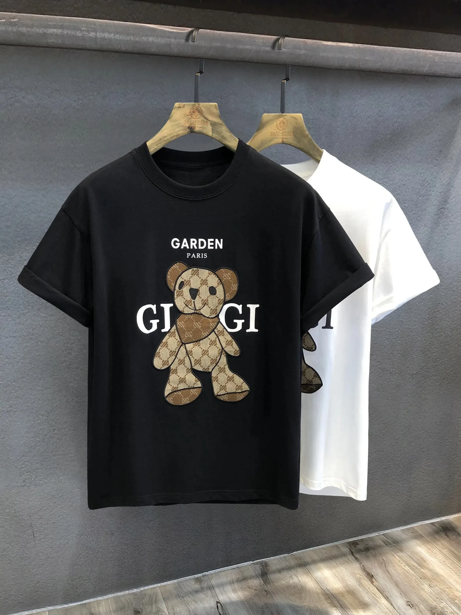Mens Cotton T Shirt Classic Men Tshirt Short Sleeve Tshirt Cotton Kid TShirt Summer Tops