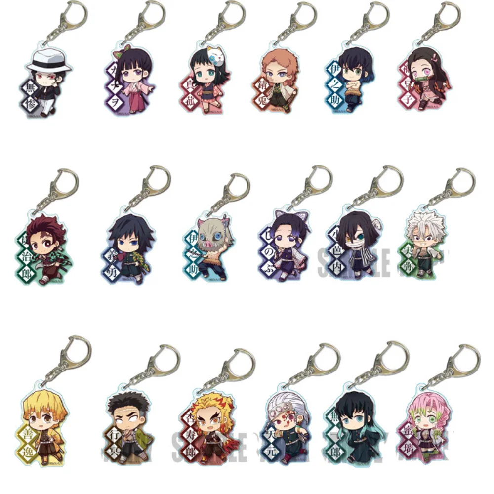 Demon Slayer Nezuko Portachiavi, Key Finder, Kawaii, Nezuko, Action Figure, Key Finder Accessori