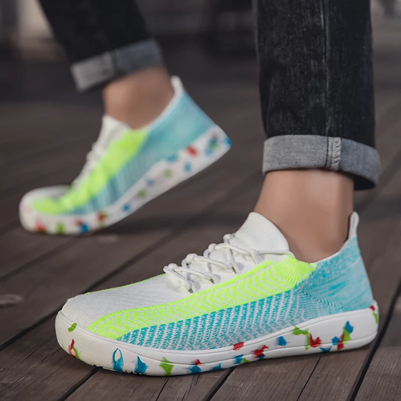 TUINANLE Platform Shoes Men Summer Mesh Breathable Lightweight Running Shoes Wide Toe Casual Sneakers Plus Size Zapatos Mujer 6