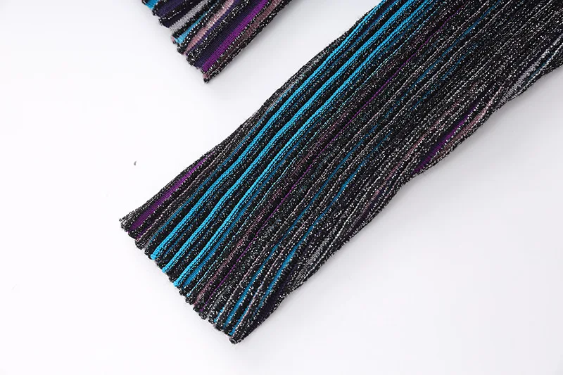 Knitted 2 Piece Set Female Long Sleeve Button Design Multicolour Splicing Pullover Bodycon Skirt Autumn Gentle Chic Suits S907c5c53047643e7ac2f236a1f1cd704C