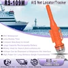 RS-109M Marine Boat Use Fishing Net Position Meter Send AIS Location with Antenna IPX7 Waterproof GPS Anti-lost Tracker 5W 2