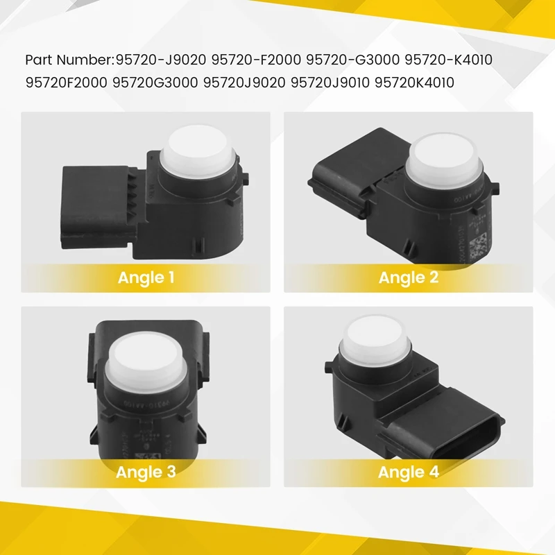 Car Radar PDC Parking Sensor 95720-F2000 95720-G3000 For Hyundai Elantra Kona Ioniq I30 Kia Niro-95720-K4010