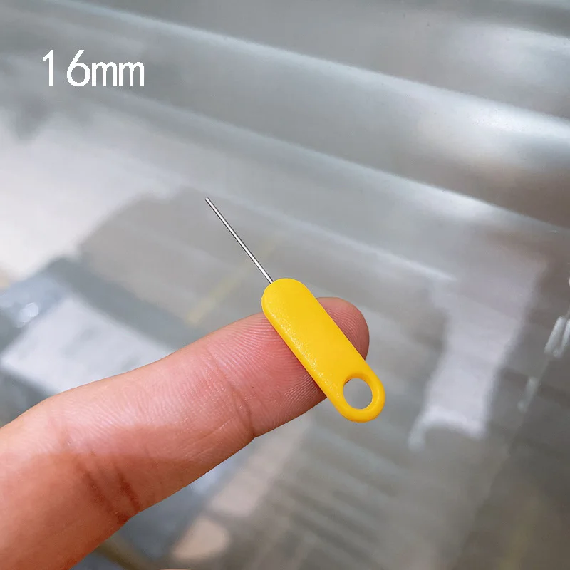 16mm Universal Sim Card Tray Pin Ejecting Removal Needle Opener Ejector For General Mobile Phone 5pcs sim card removal tool