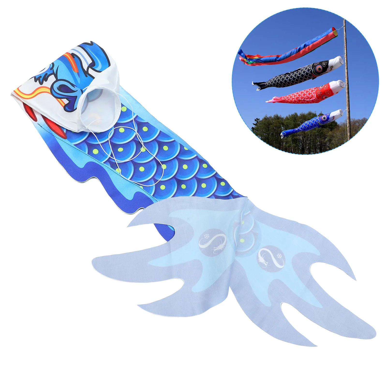 

Dragon Shaped Wind Flag Japanese Hanging Windsocks Chinese Lanterns Decorations