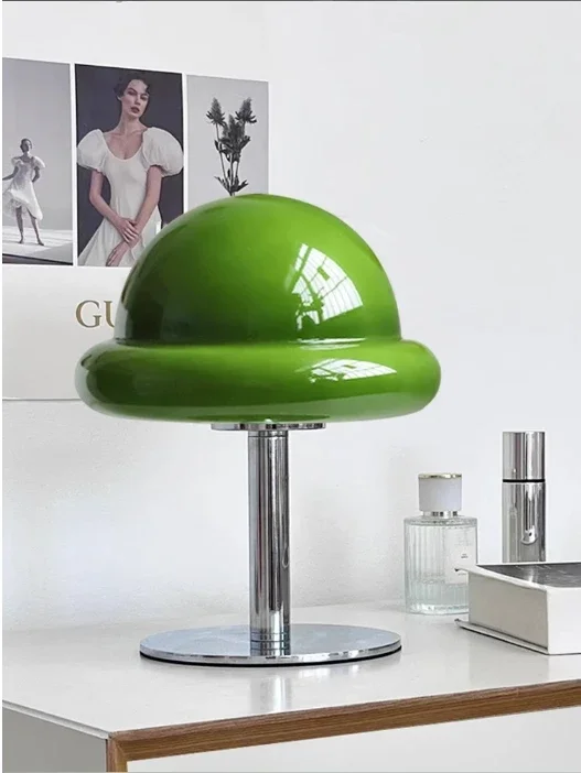 Description Picture 6 of itemGlass Table Lamp Simple LED Light Bedroom Bedside Lamps Decoration Living Room Home Lighting Desk Lamp Creative Night Light