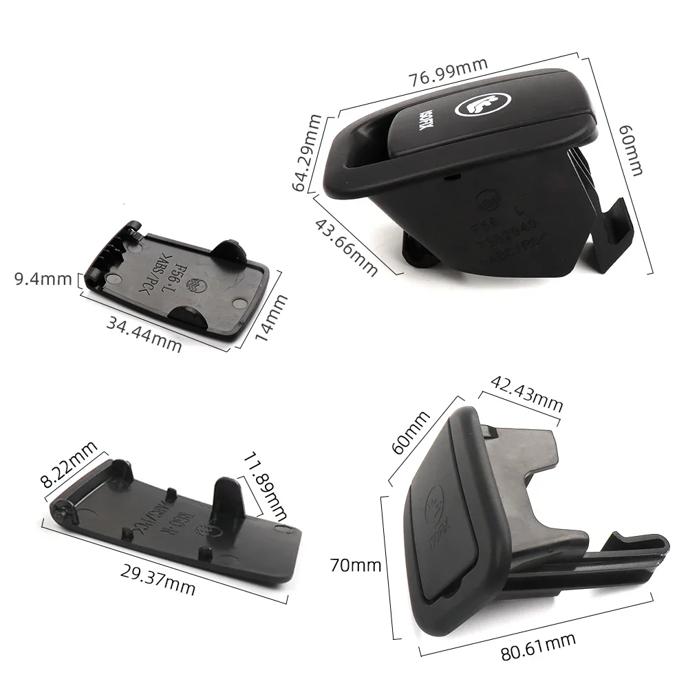 522073829 Car Rear Child Chair Seat Cover Anchor Safety ISOFIX Assembly Trim For BMW Mini R56 R57 CLUBMAN R55 JCW 522091782