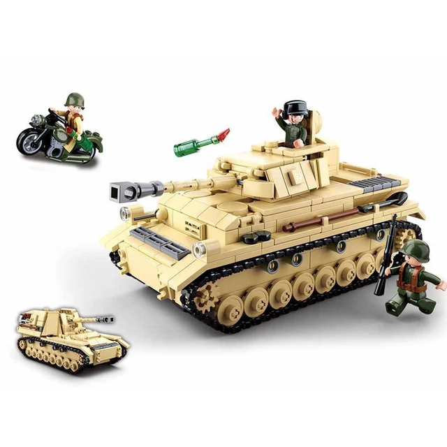 JEEP LEGO SLUBAN TOY CHAR PERSONNAGES ARMEE GUERRE ARMY US JOUET 1944