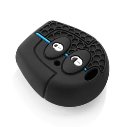 Durable Silicone Car Key Cover Sleeve (Blue)