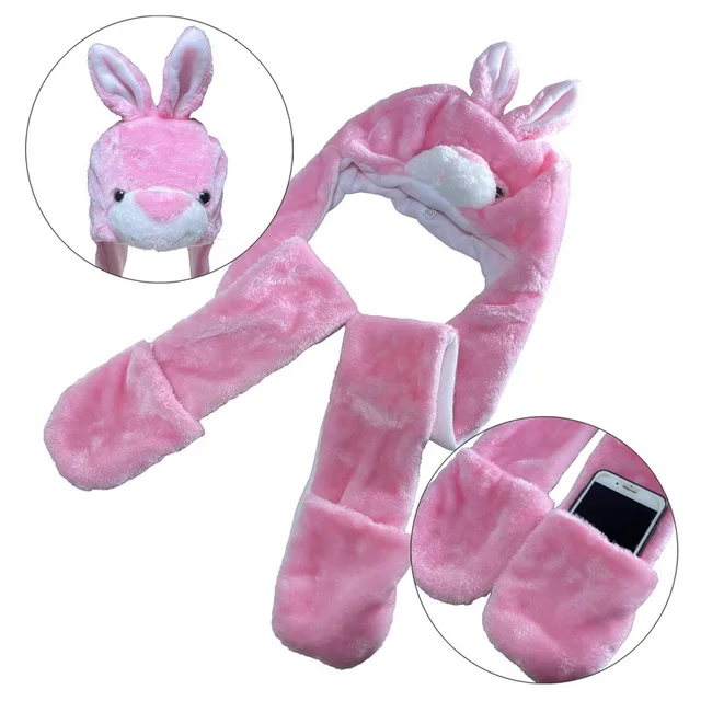 3 in 1 Plush Hat Paw Gloves and Scarf 49