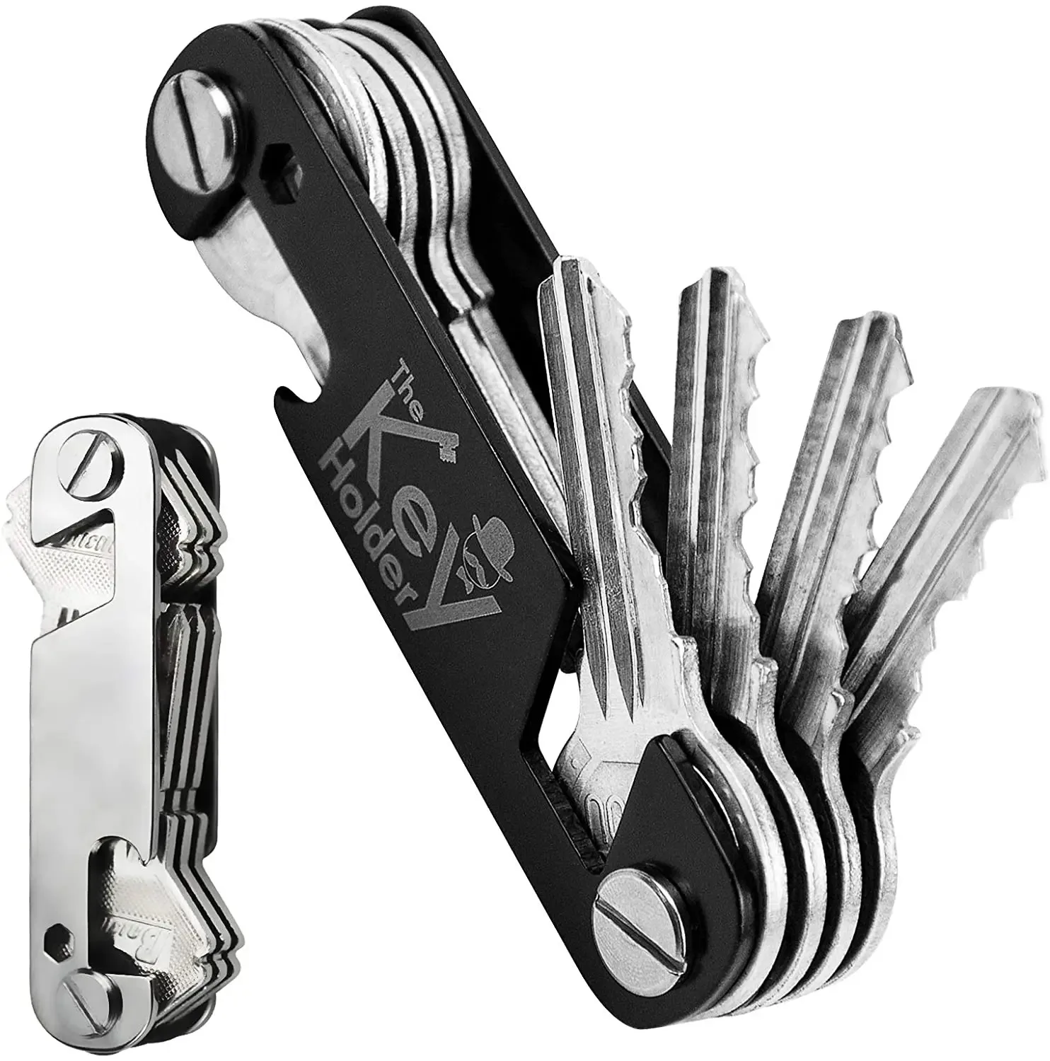 Men's Stylish Keychain Holder - Premium Quality Compact Key Organizer