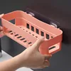 Bathroom Shelf Organizer Toilet Adhesive Shampoo Gel Storage Basket  Decoration Bathroom Corner Shower Shelf Rack Accessories 3