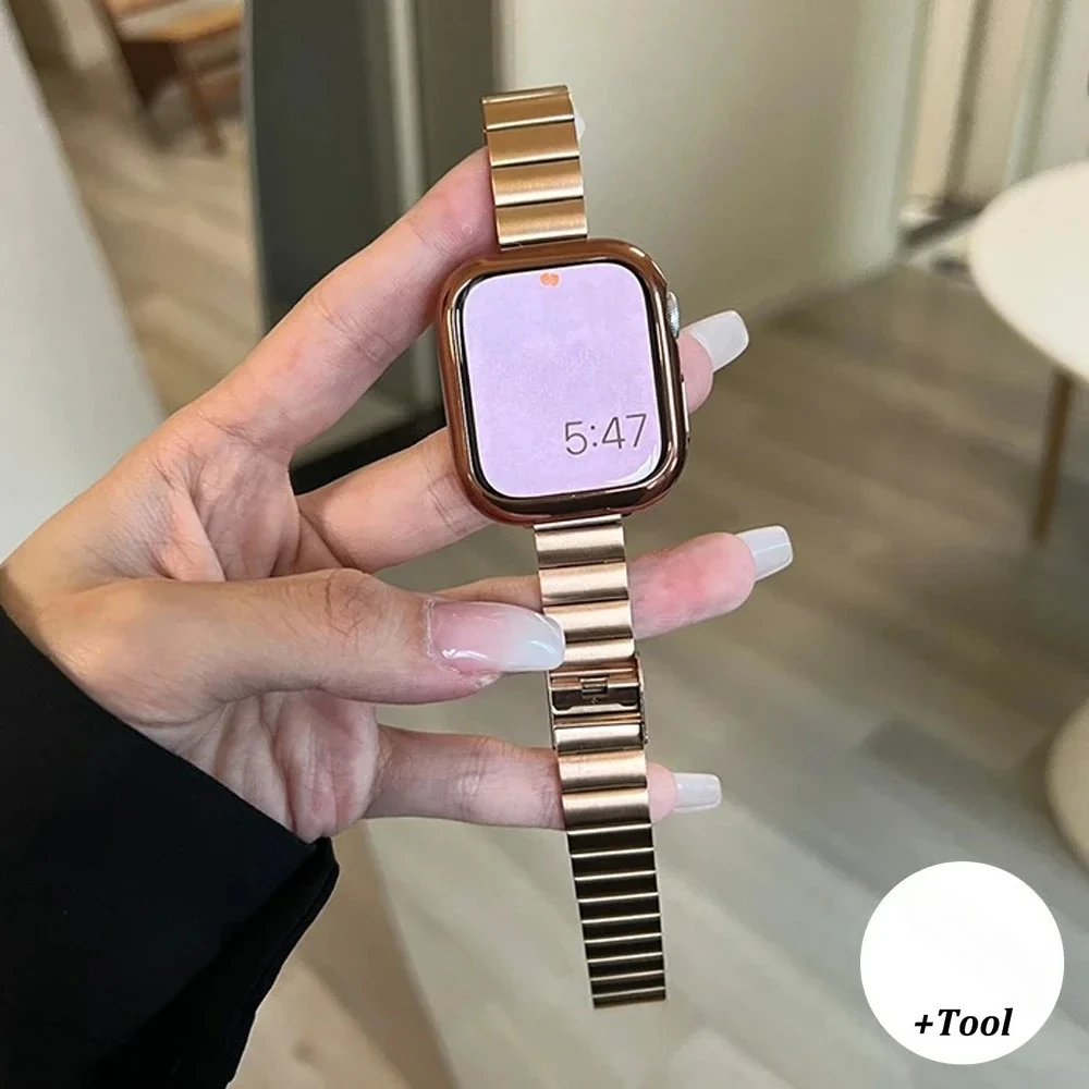 ตัวเลือกสินค้า สายนาฬิกาสแตนเลสสำหรับ Apple Watch ทุกรุ่น