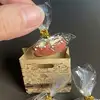 1/6 Simulation Miniature Food Model Toys Mini Bread With Baking Bag Doll House Accessorie For BarBie Blyth BJD Kids Pretend Play 4