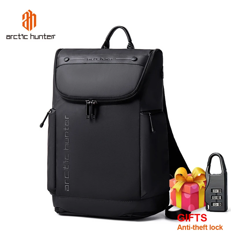 

ARCTIC HUNTER Smart Backpack Anti-Theft Bag Men's Charging Bag with USB Port Mochila Para Laptop Roll Top Backpack Bag