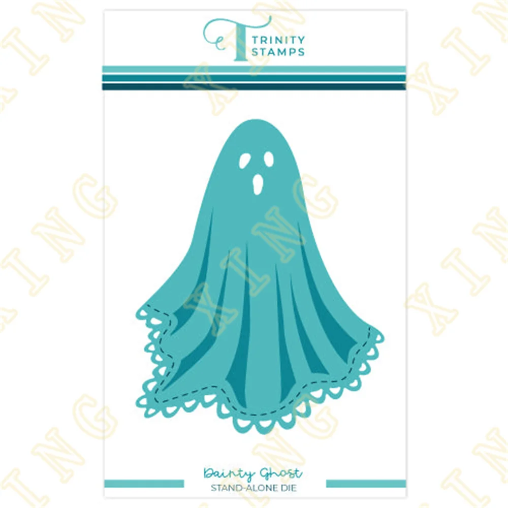 

Halloween Dainty Ghost Metal Cutting Die Scrapbook Embossed Paper Card Album Craft Template Cut Die Stencils New for Arrival
