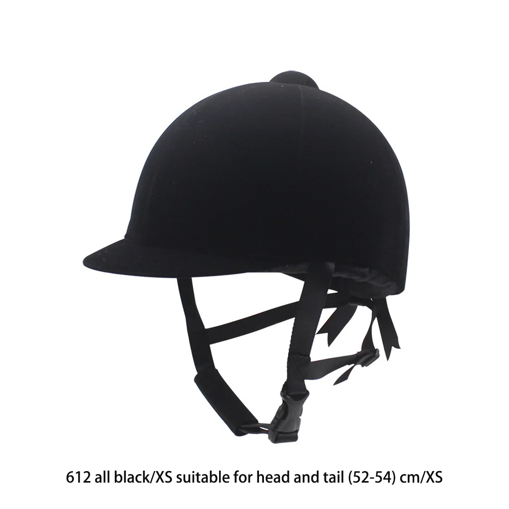 Equestrian Horse Riding Helmet Breathable Durable Half Cover Unisex Rider Outdoor Sports Adjustable Guard Children S 3