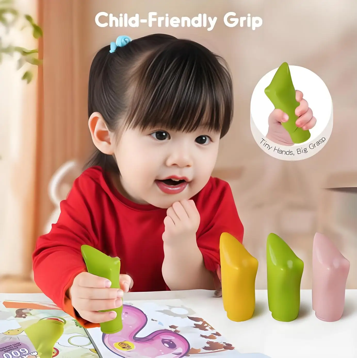 600 Stamp Stickers, Special Fruit + Animal + Letters, Can Be Used On The Table, Refrigerator, Pencil Case, Books, Easy To Remove