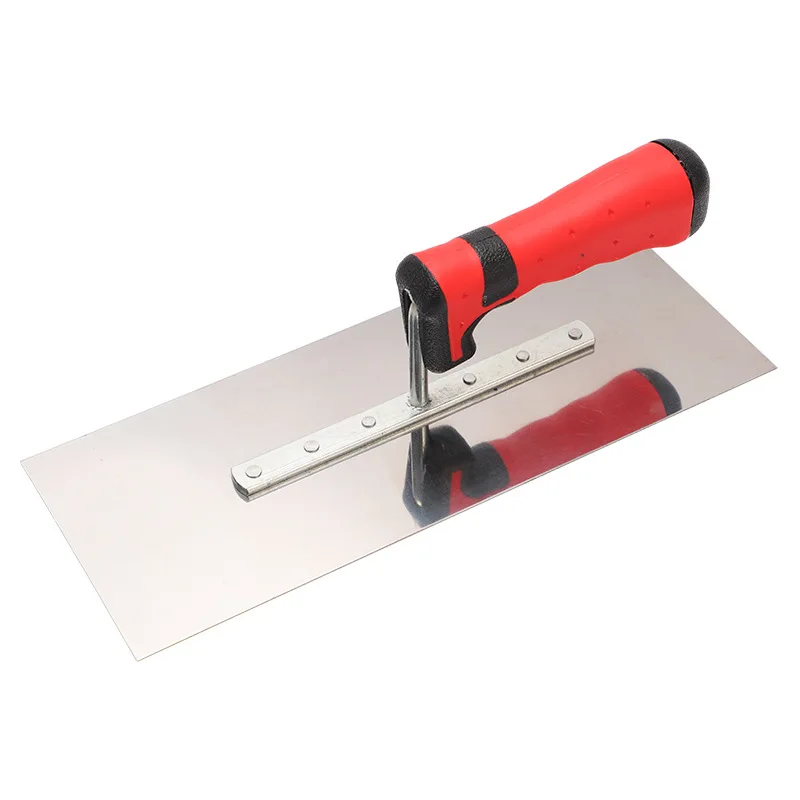 Stainless Steel Plastering Trowel Concrete Trowel for Stucco Plasterboard Tile Flooring Concrete Lining